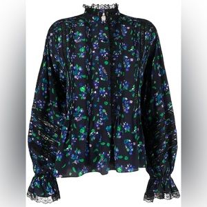 ZADIG&VOLTAIRE Tritelia CDC Bianca Flowers Blouse